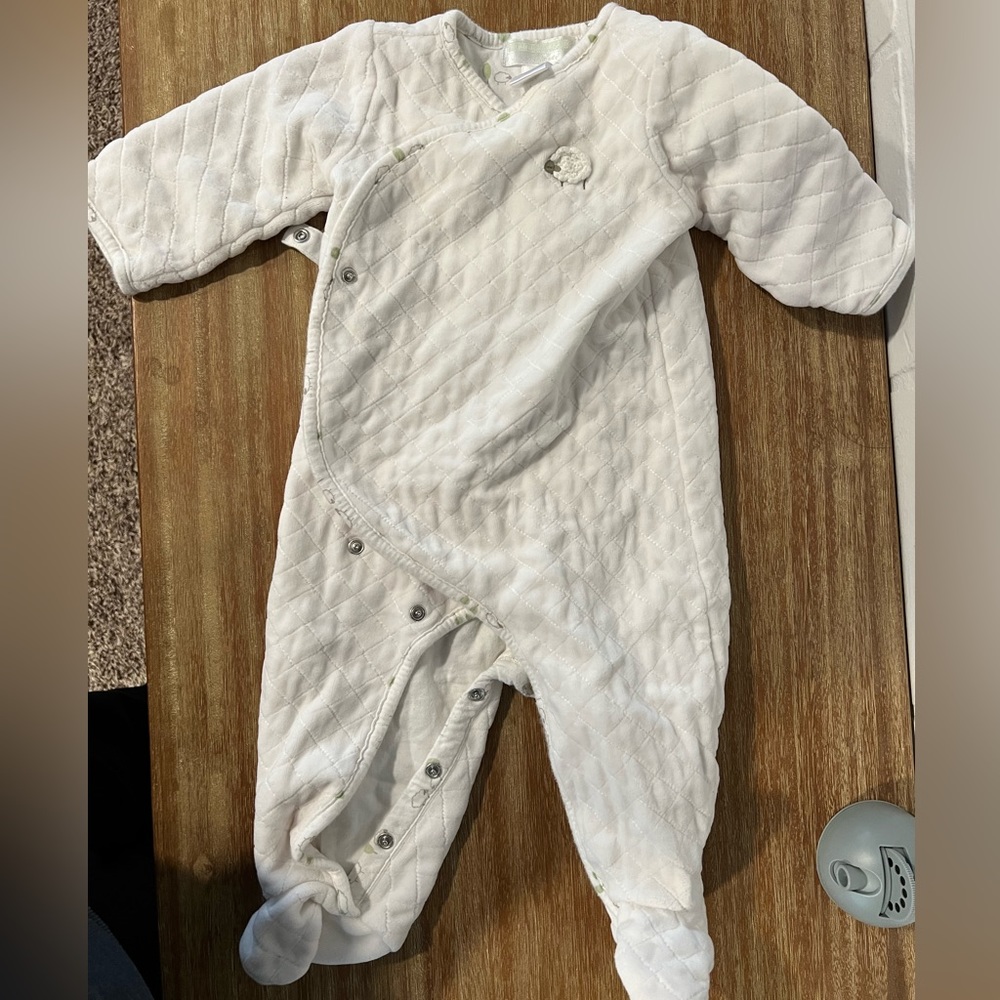 Janie & Jack 6-9 months velour bodysuit